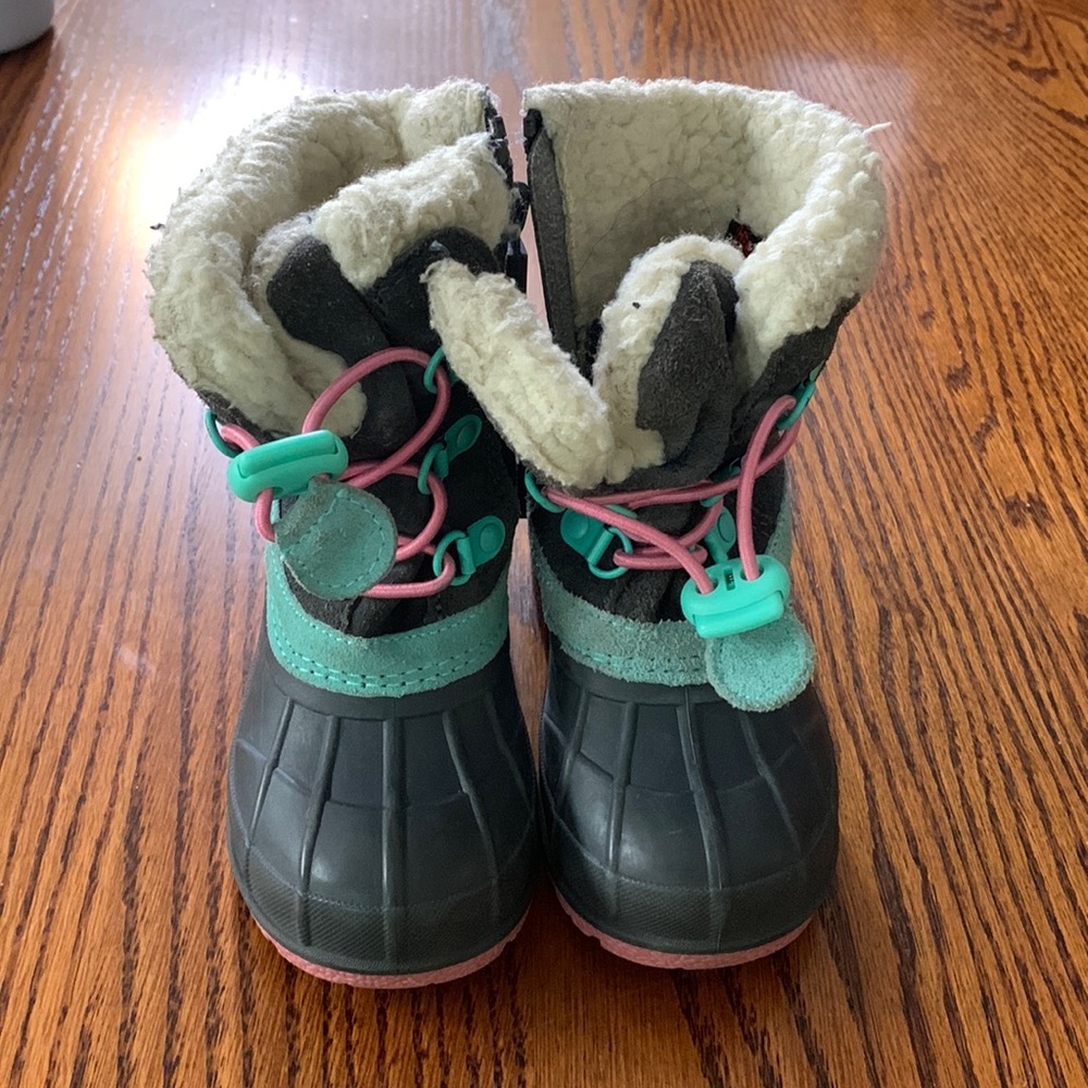 Thermometer toddler winter boots - size 6